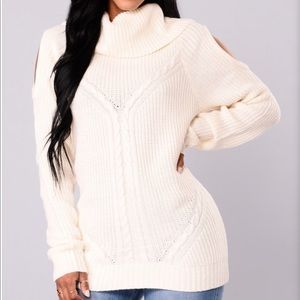 Fashion nova ivory sweater